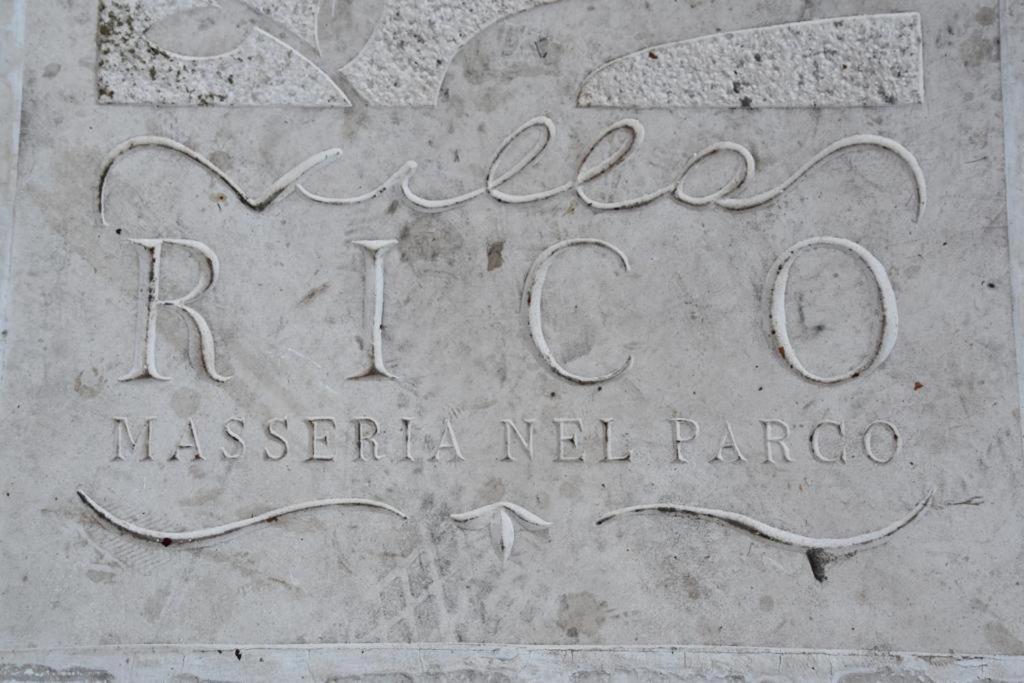 Villa Rico Masseria Nel Parco Караманико Терме Екстериор снимка